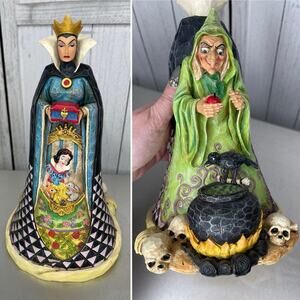 Jim Shore Walt Disney Enesco Wicked Witch Snow White Large Figure Vintage